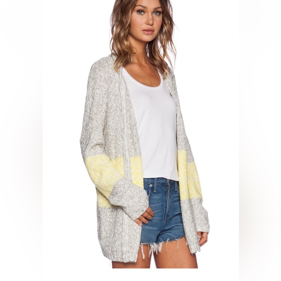 D.Ra cotton open front sweater - Picture 3 of 9